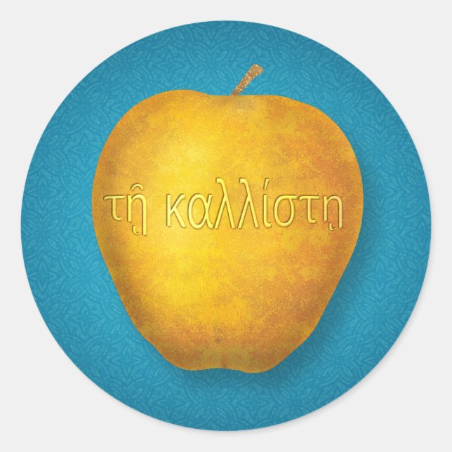 Pegatina de Kallisti (Anverso)