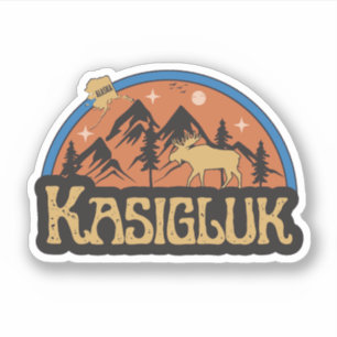 Pegatina de Kasigluk, Alaska