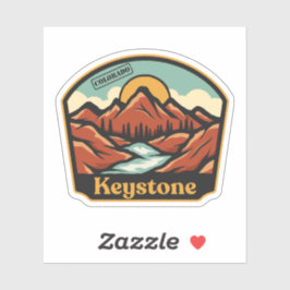 Pegatina de Keystone, Colorado