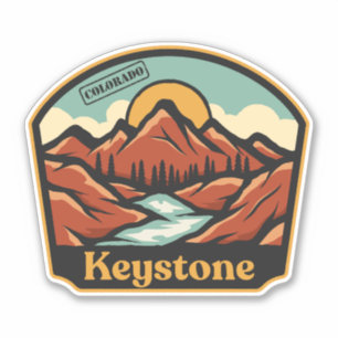 Pegatina de Keystone, Colorado