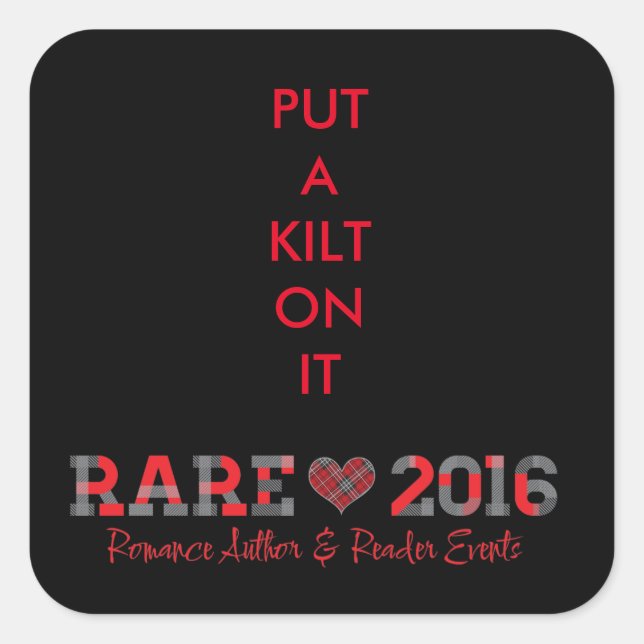 pegatina de kilt (Anverso)