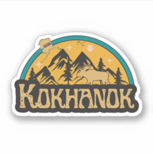 Pegatina de Kokhanok, Alaska