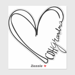 Pegatina de la abuela del CDH