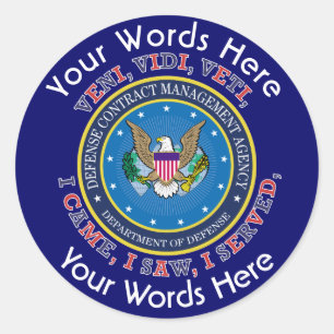 Pegatina de la Agencia de Gestión de Contratos de 