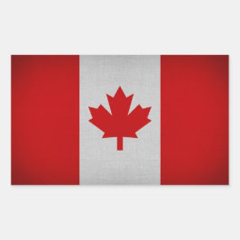 Pegatina de la bandera de Canadá, calcomanías de v