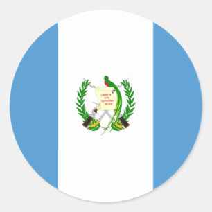 Pegatina de la bandera de Guatemala