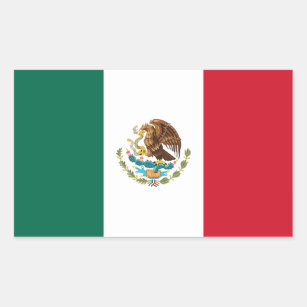 Pegatina de la bandera de México