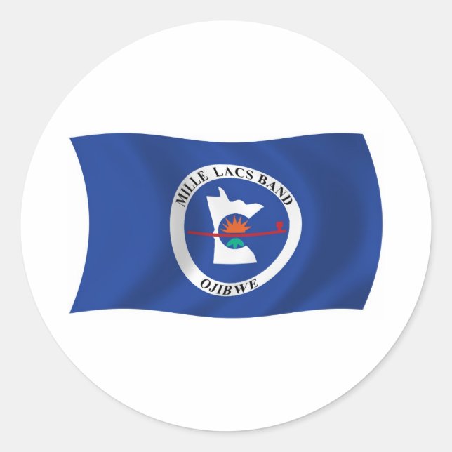 Pegatina de la bandera de reserva de la banda Mill (Anverso)