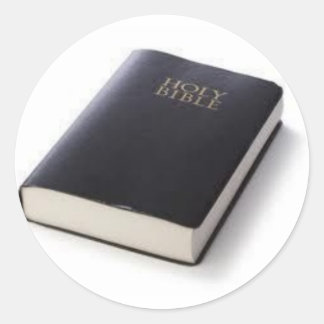Pegatina de la Biblia Santa