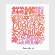 Pegatina de la Boda "Hola soy yo"