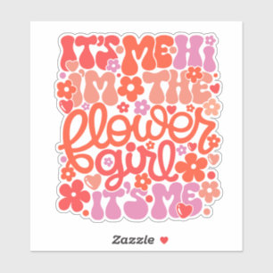 Pegatina de la Boda "Hola soy yo"