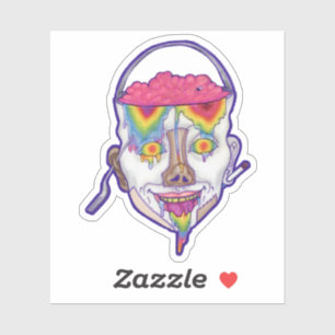 Pegatina de la boquilla para el retrato de la cabe