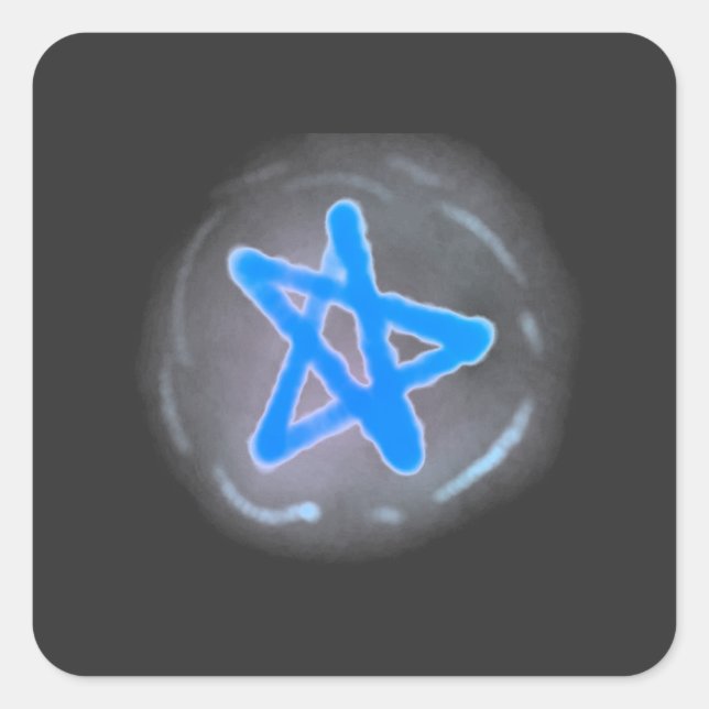 Pegatina de la burbuja de Star (Anverso)