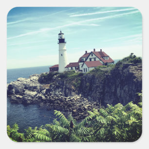 Pegatina de la casa de luz