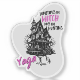 Pegatina de la casa Yaga