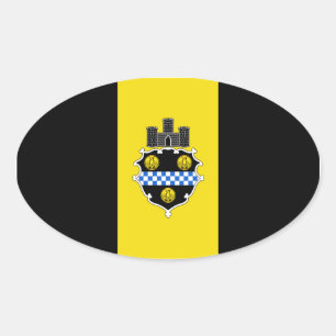 Pegatina de la ciudad de Pittsburgh