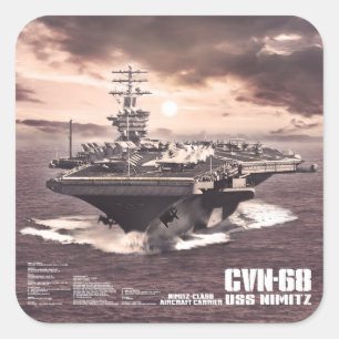 Pegatina de la compañía aérea Nimitz
