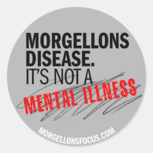 Pegatina de la conciencia - gris