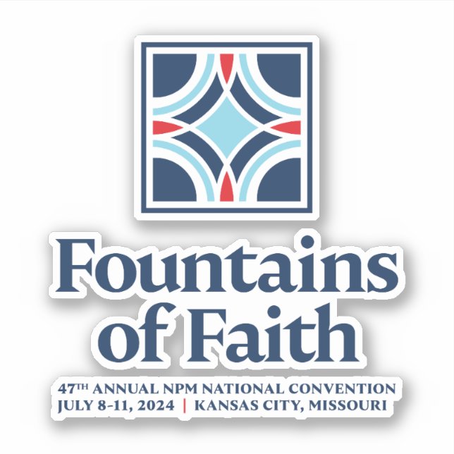 pegatina de la Convención de 2024 (Anverso)