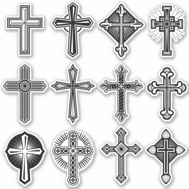 Pegatina de la Cruz Roja (Anverso)