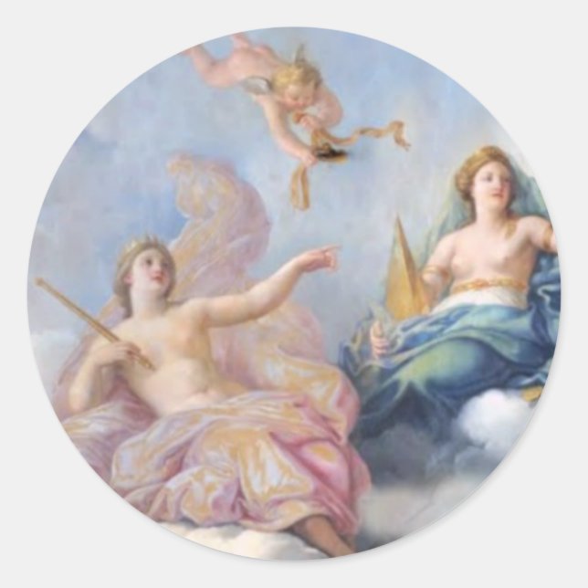 Pegatina de la diosa (Anverso)