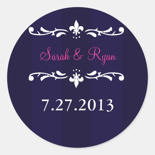 pegatina de la envolvente de la flota azul marino  (Anverso)