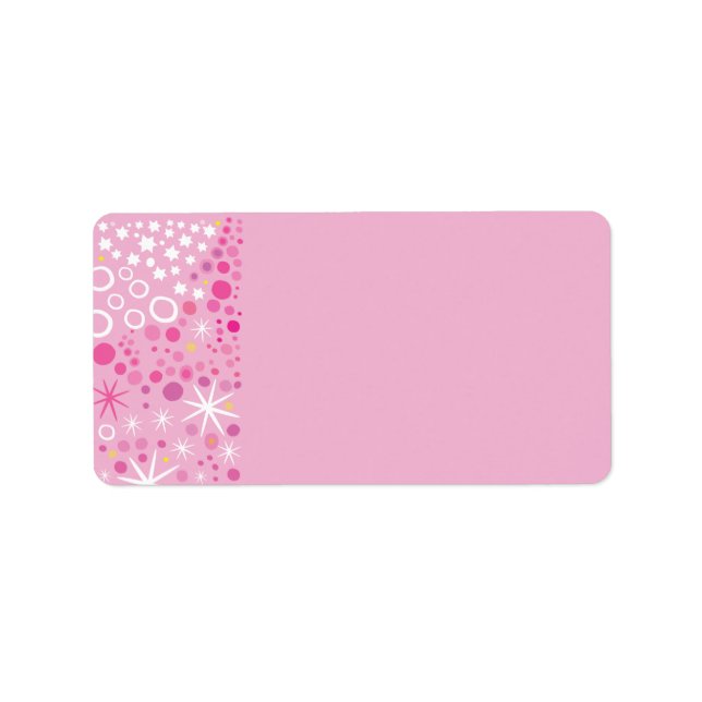 PEGATINA de la etiqueta de la dirección de retorno (Frente)