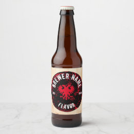 Pegatina de la etiqueta del frasco, Craft Brew, Ko