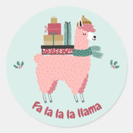 Pegatina de la fiesta de la Llama.