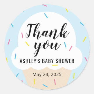 Pegatina de la fiesta de los helados