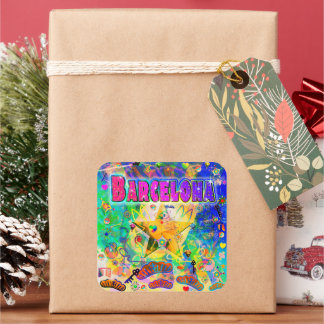 Pegatina de la Hora de Época de Barcelona