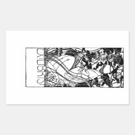 Pegatina De La Lectura De La Persona En La Plancha