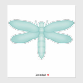 Pegatina de la libélula