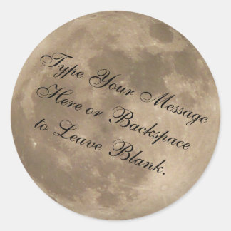 Pegatina de la Luna Pegatinas de la Luna Completa 