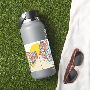 Pegatina de la mano de la banda española de Bodega