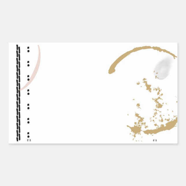 Pegatina de la máquina de escribir Grunge Coffee S (Anverso)