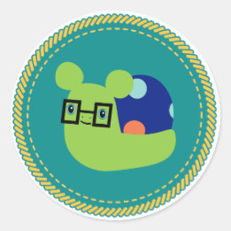 PEGATINA de la mascota de caracol IGGPPCamp