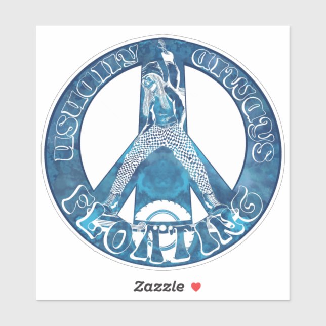 Pegatina de la Opción 2 de Paz de la UAF (Hoja)