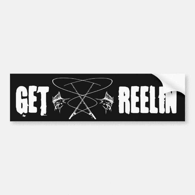 pegatina de la pesca (Frente)