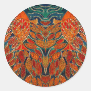 pegatina de la pintura