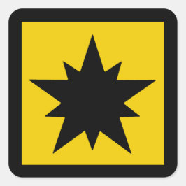 Pegatina de la placa de población de SCA Ansteorra