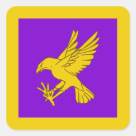 Pegatina de la placa de población de SCA Calontir