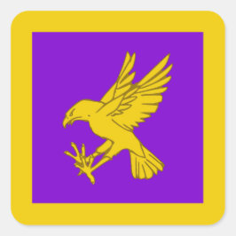 Pegatina de la placa de población de SCA Calontir