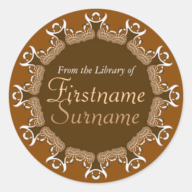 Pegatina de la placa de reserva para el café triba (Anverso)