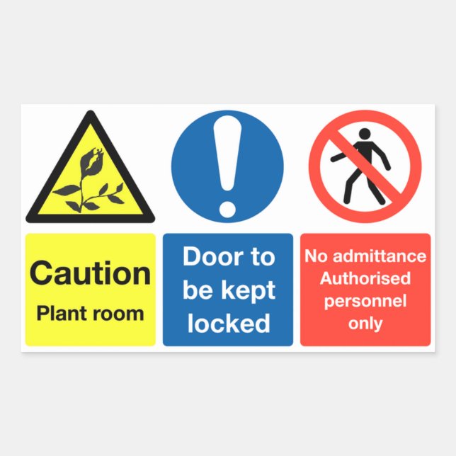 Pegatina de la planta (Anverso)