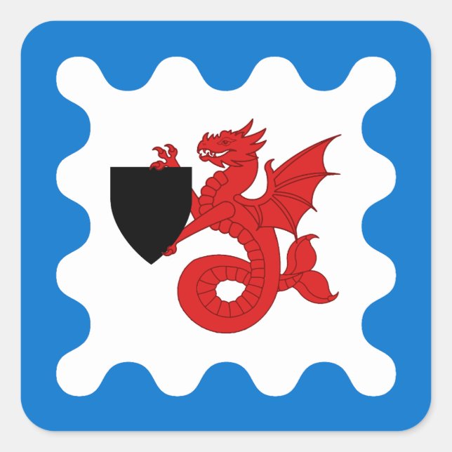 Pegatina de la Plaza de la Insignia de SCA Seashir (Anverso)