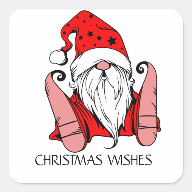 Pegatina de la Plaza de los Navidades de Santa Gno (Anverso)