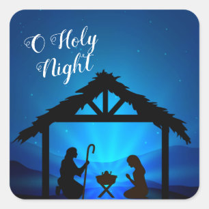 Pegatina de la Plaza de Manger-Stickers de Navidad