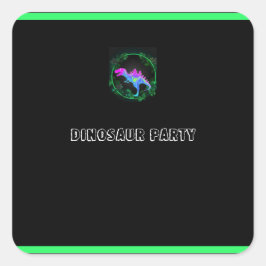 Pegatina de la Plaza del Aniversario de la Fiesta 