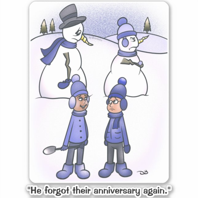 Pegatina de la plaza del aniversario olvidado (Anverso)